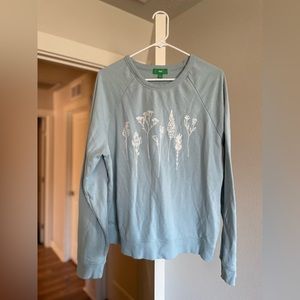 Dip flower sweatshirt